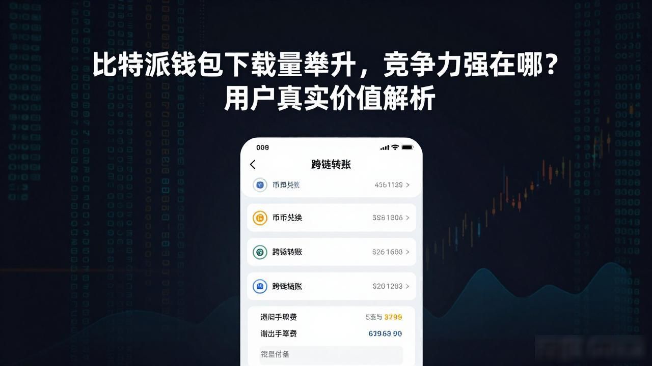 比特派钱包下载量攀升，竞争力强在哪？用户真实价值解析