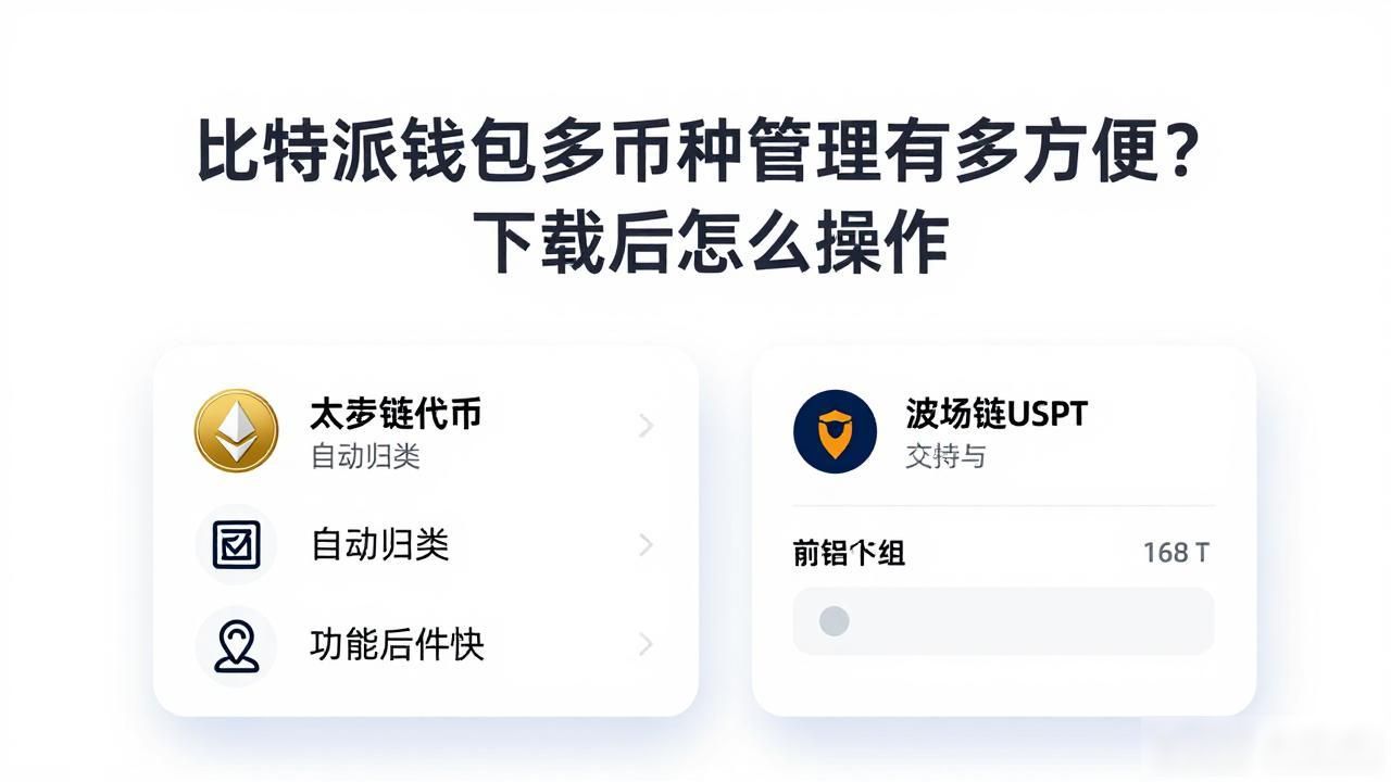 比特派钱包多币种管理有多方便？下载后怎么操作