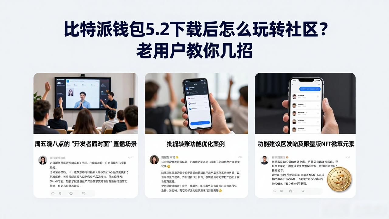 比特派钱包5.2下载后怎么玩转社区？老用户教你几招