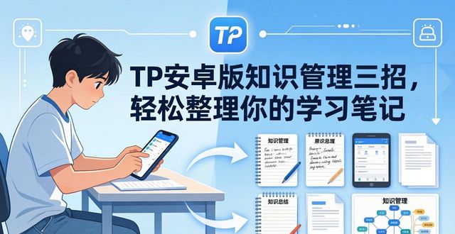 TP安卓版知识管理三招，轻松整理你的学习笔记