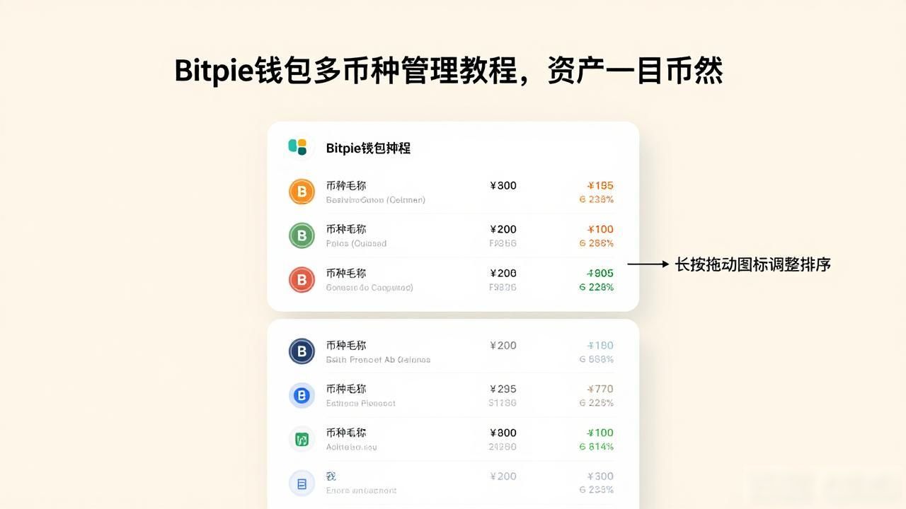 Bitpie钱包多币种管理教程，资产一目了然