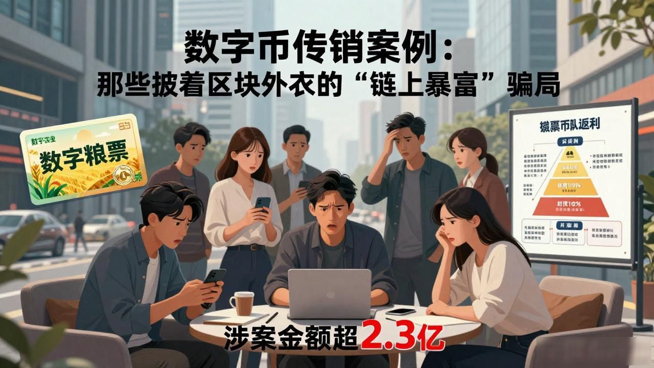 数字化货币传销案例_数字资产链上经济_传销套路识别