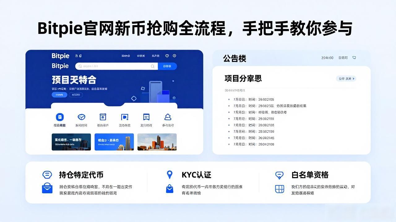 Bitpie官网新币抢购全流程，手把手教你参与