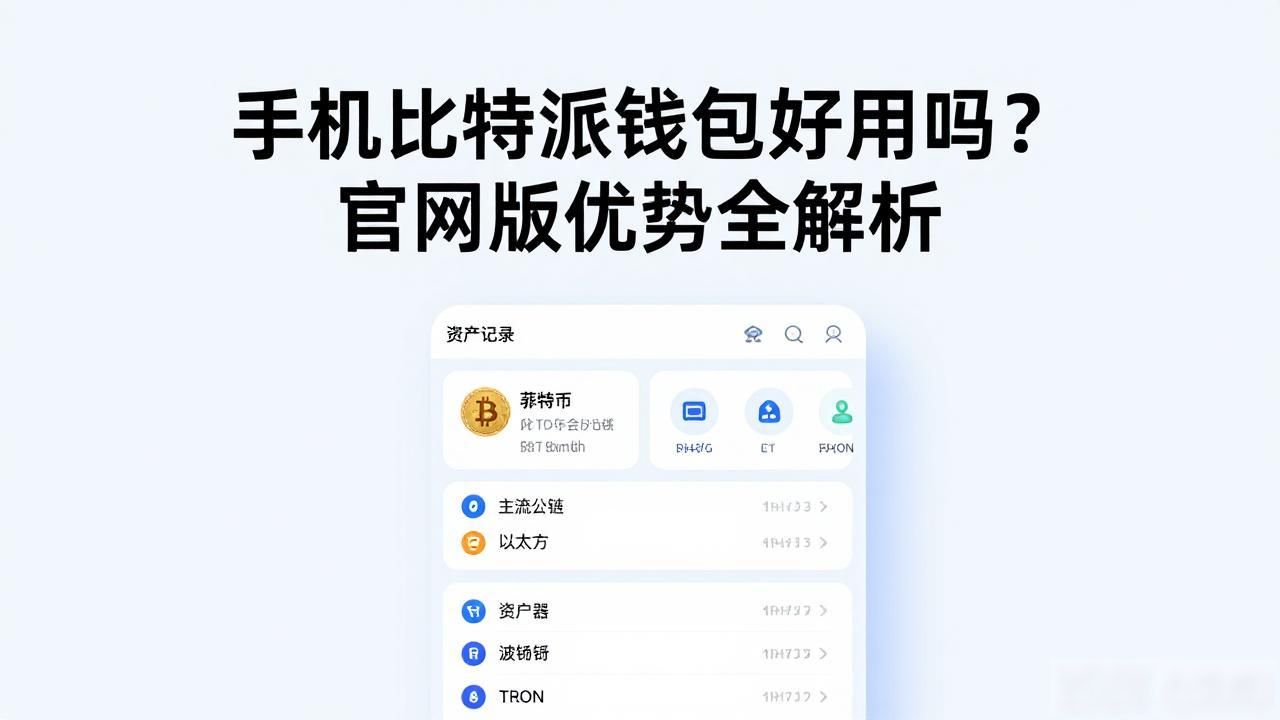 比特派钱包官网版多链支持_比特派钱包官网版安全性_手机比特派钱包的优势：为何选择官网版？