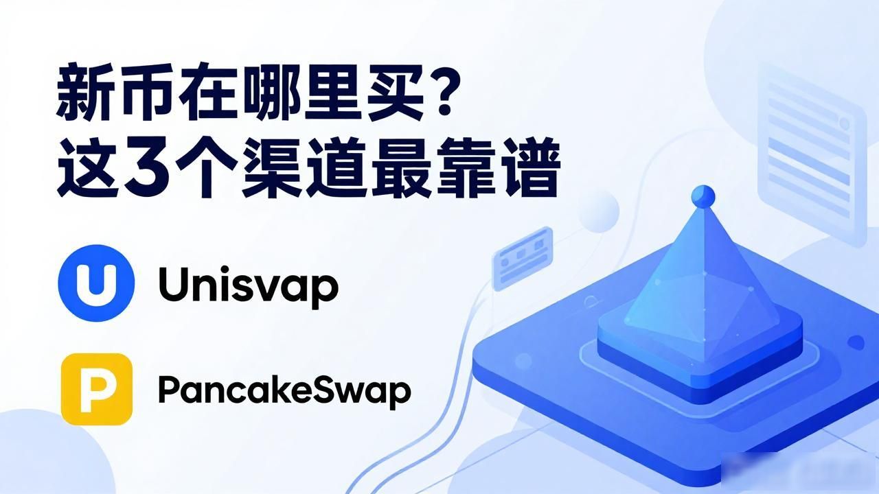 新币在哪里买？这3个渠道最靠谱