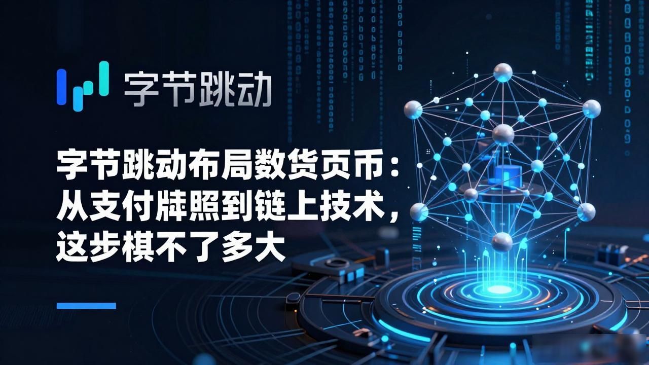 抖音TikTok链上结算_字节跳动数字货币专利_字节跳动布局数字货币