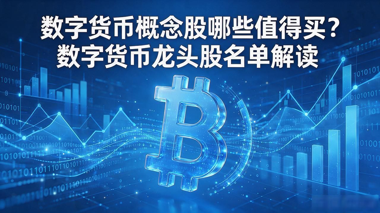 数字货币概念股哪些值得买？数字货币龙头股名单解读