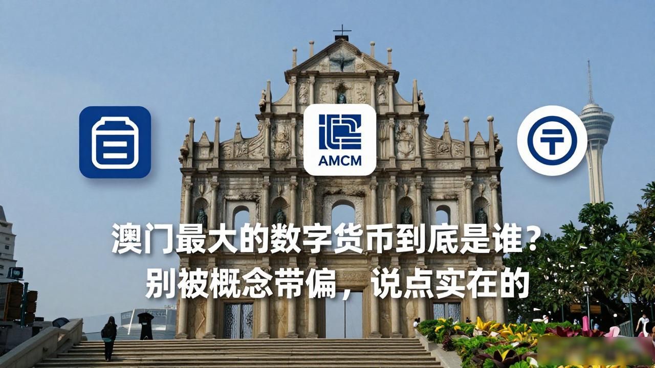 澳门最大的数字货币到底是谁？别被概念带偏，说点实在的