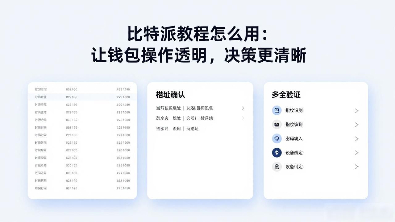 如何通过比特派Bitpie使用教程推动决策透明_比特派加密货币投资使用教程_加密货币投资交易决策透明化