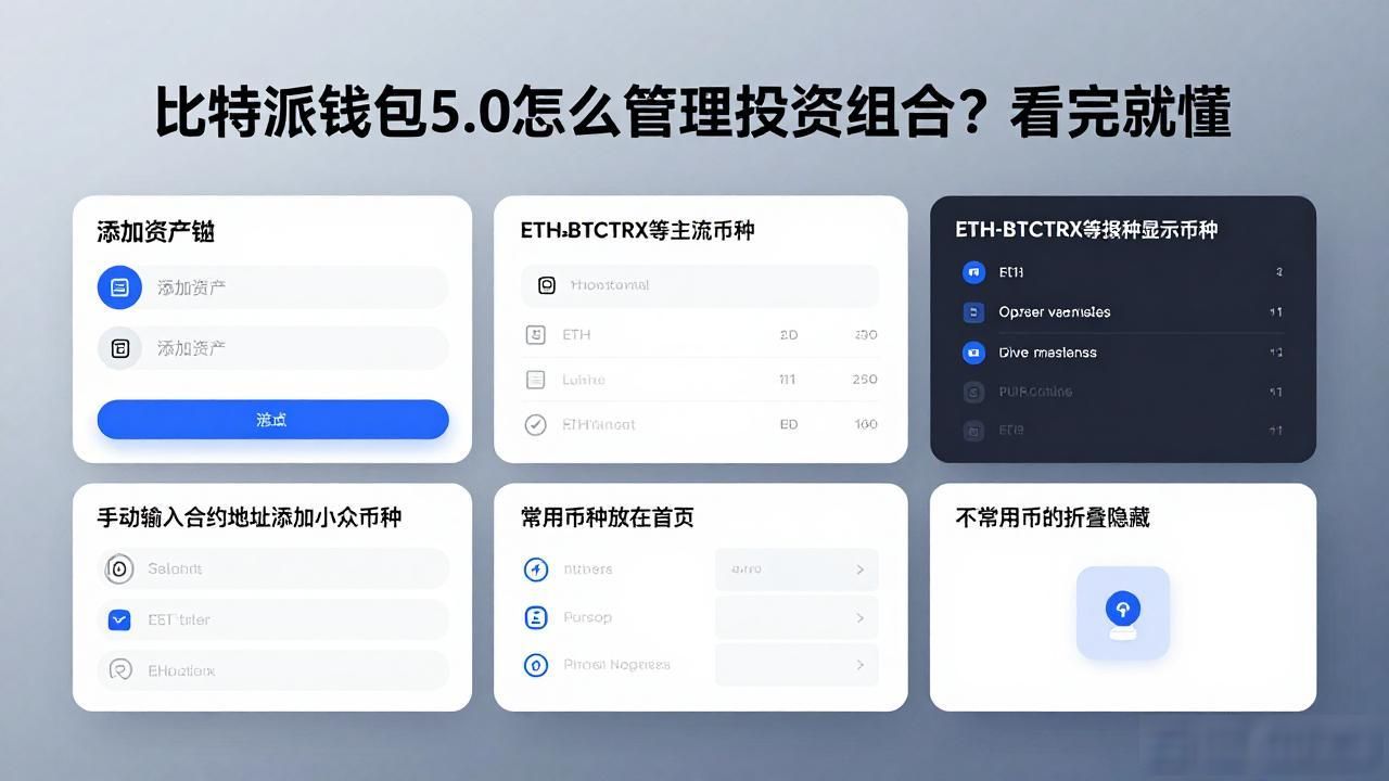 如何在比特派钱包5.0官方下载中管理投资组合?_如何使用比特派钱包管理投资组合_比特派钱包5.0多链资产管理