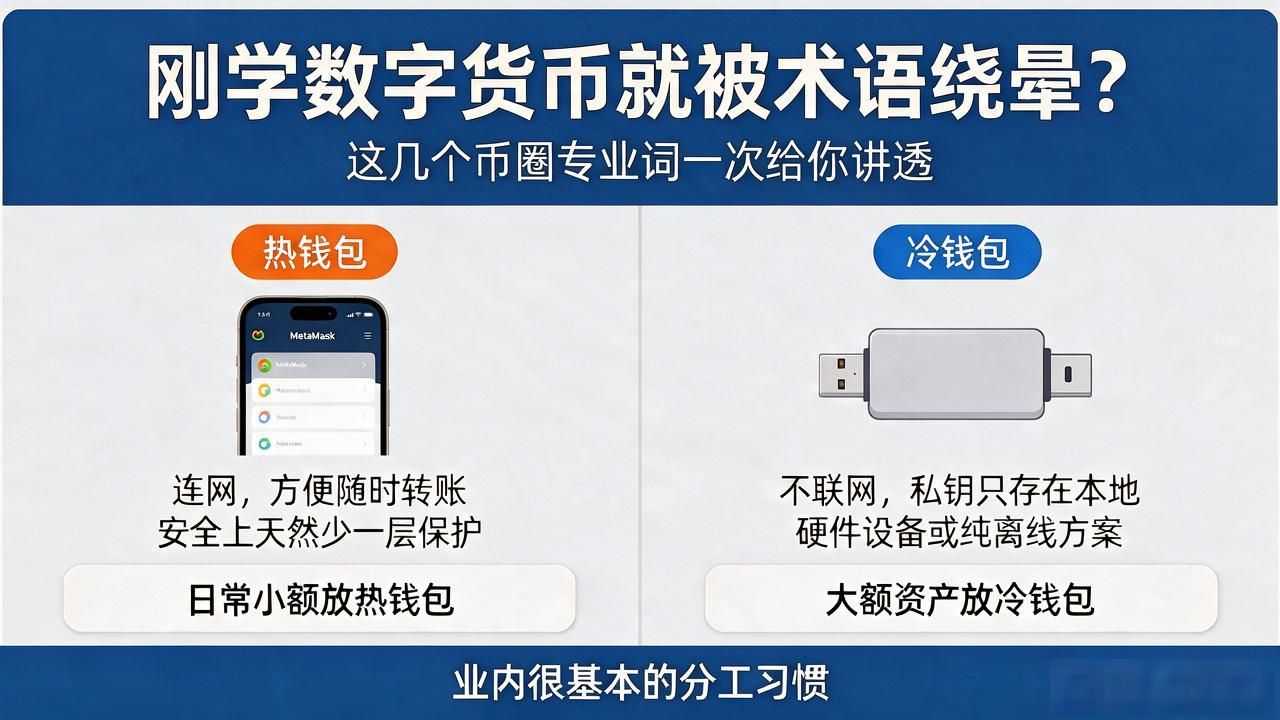 刚学数字货币就被术语绕晕？这几个币圈专业词一次给你讲透