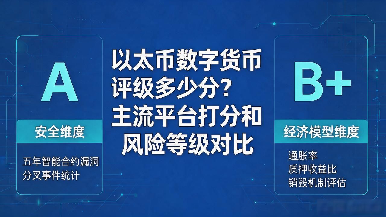 以太币数字货币评级多少分？主流平台打分和风险等级对比
