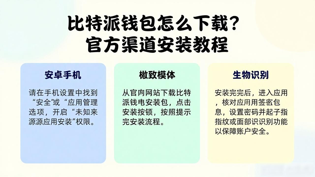 长期追踪区块链项目投资者 钱包安全 官方渠道下载比特派钱包_如何安全高效地下载比特派钱包app的最新版本并进行安装?