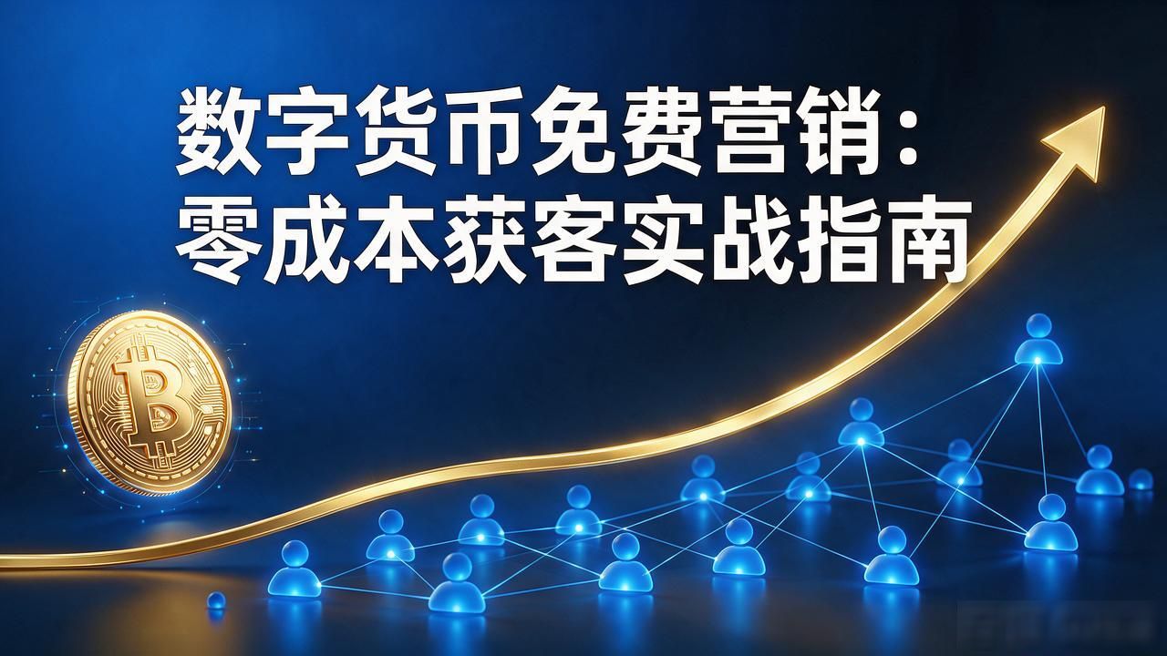 数字货币免费营销_数字货币早期项目免费营销渠道_加密货币社群运营获客方法