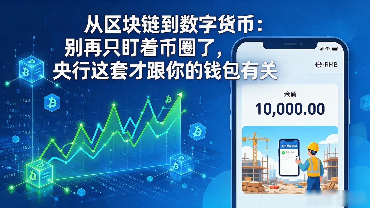 从区块链到数字货币：别再只盯着币圈了，央行这套才跟你的钱包有关