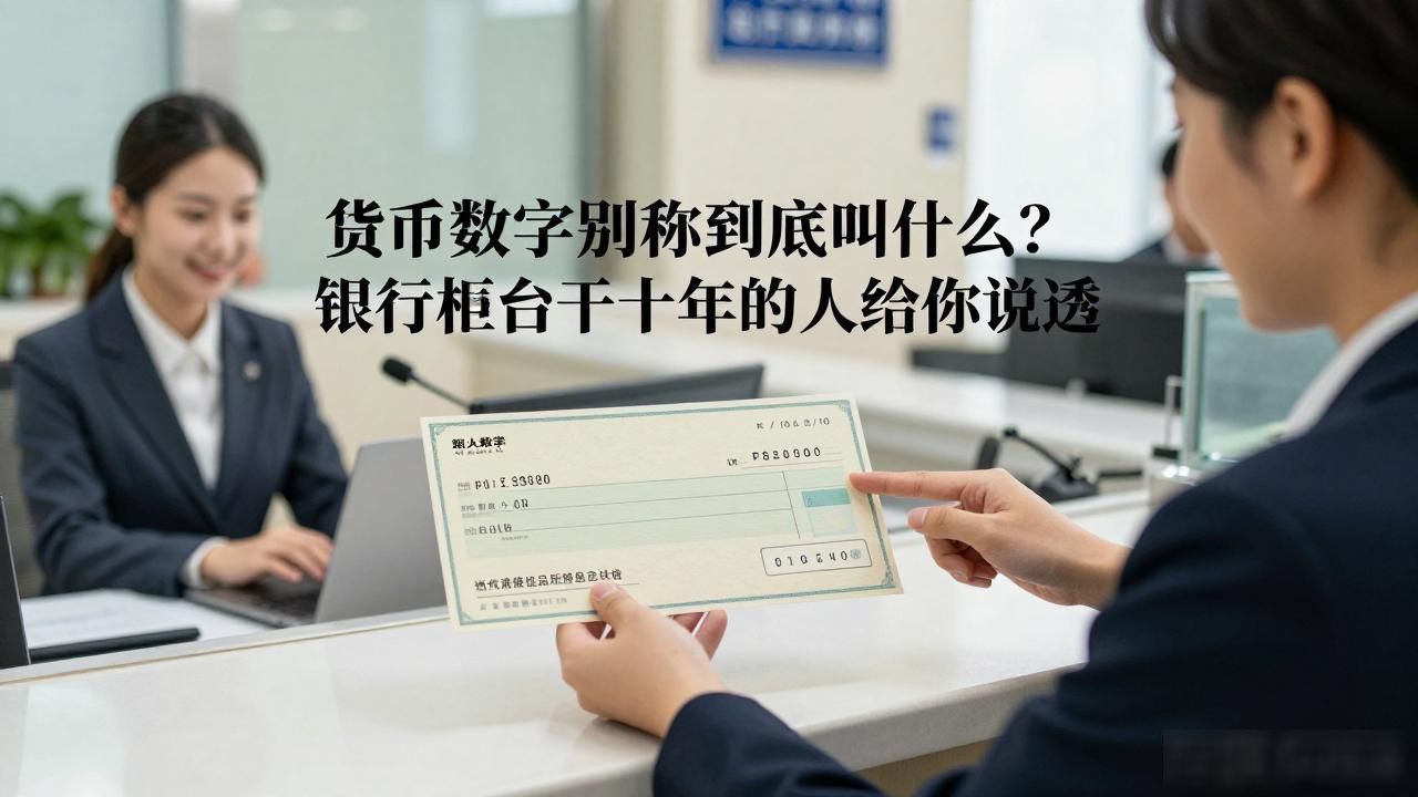 货币数字别称到底叫什么？银行柜台干十几年的人给你说透