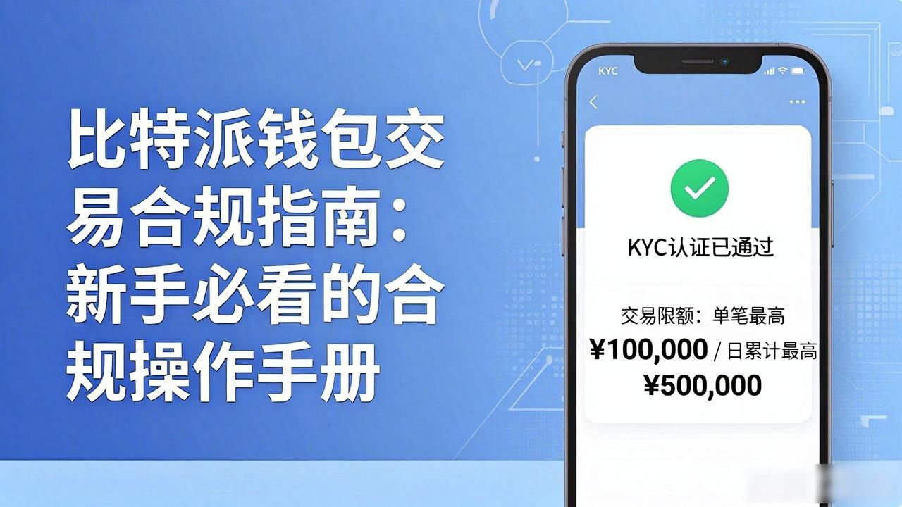 如何使用比特派钱包进行交易合规？_比特派钱包KYC认证与交易限额_加密货币交易员比特派钱包合规
