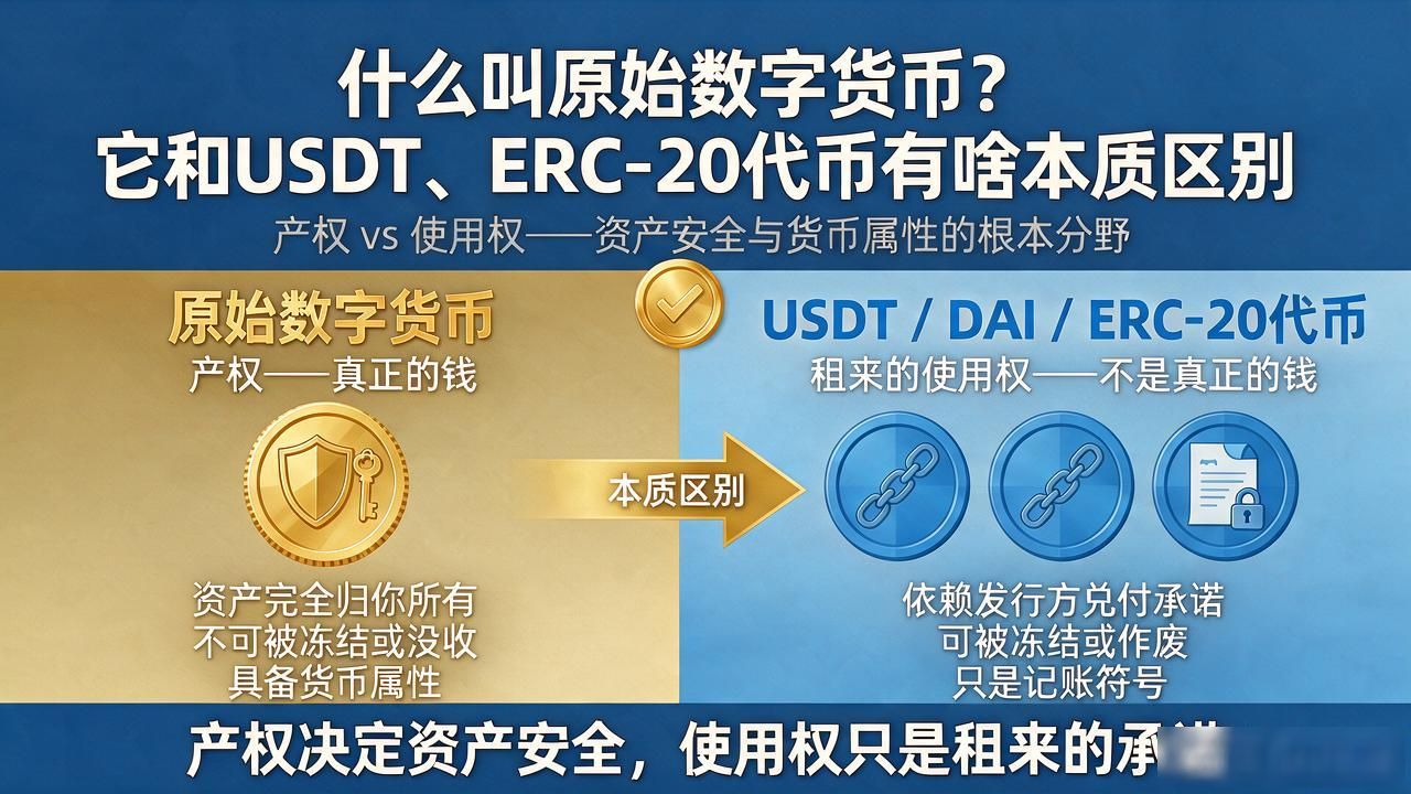 比特币以太坊是原生货币吗_什么叫原始数字货币_原始数字货币与链上代币的区别