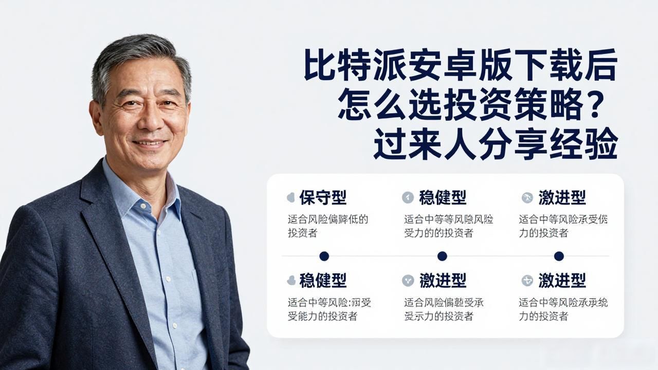 比特派安卓版下载后怎么选投资策略？过来人分享经验