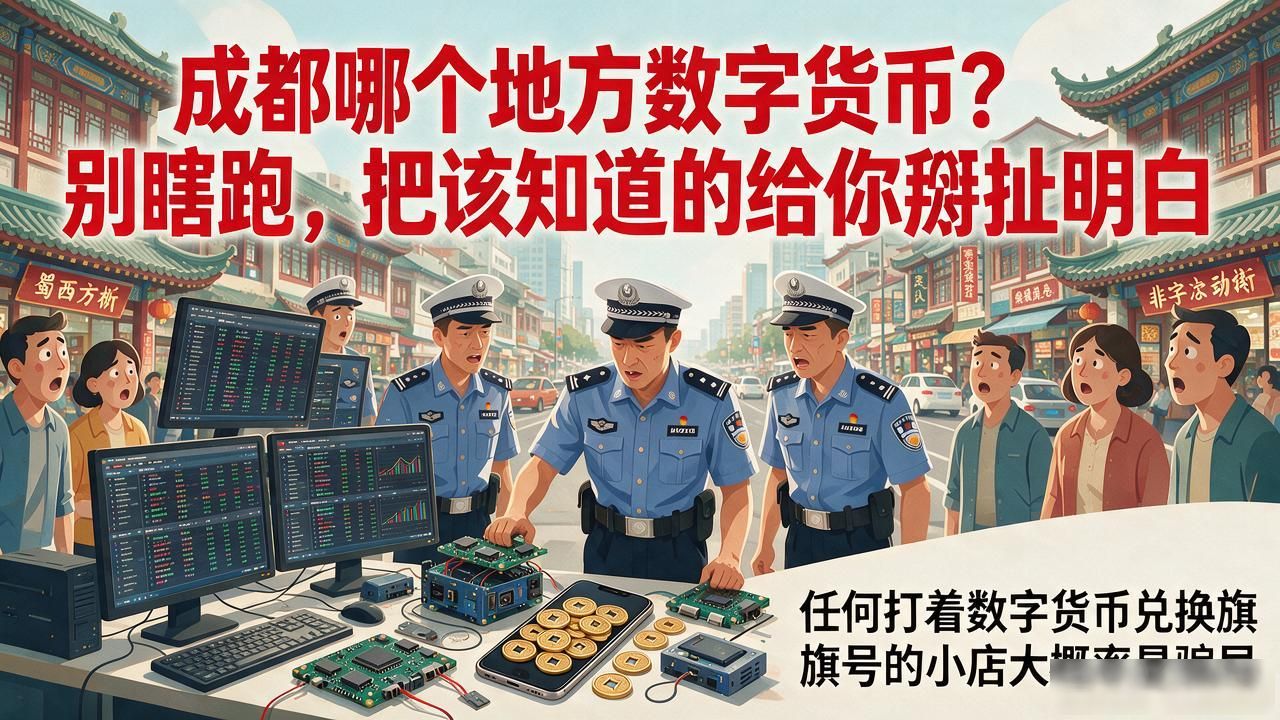 成都哪个地方数字货币？别瞎跑，把该知道的给你掰扯明白