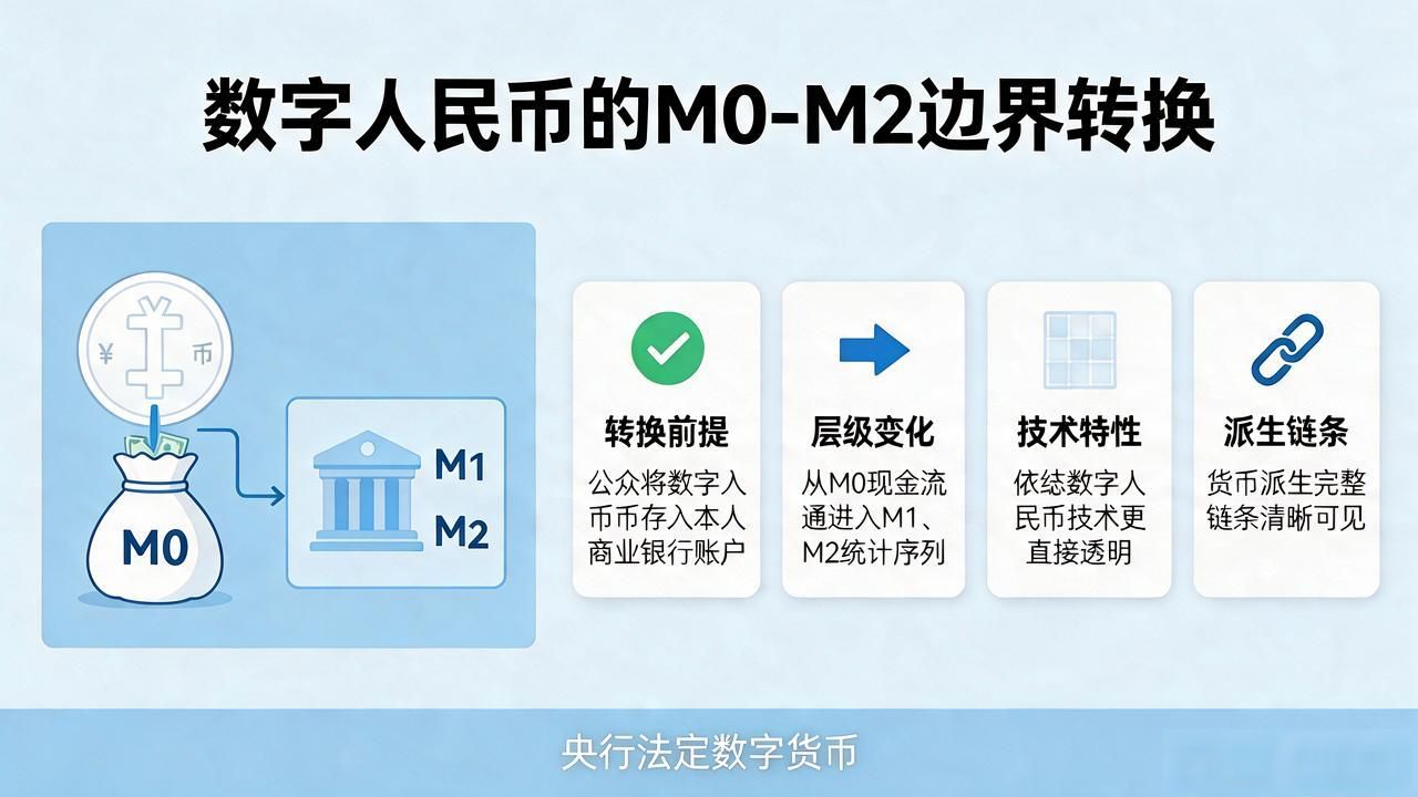 数字货币M0与M2的边界变迁：数字人民币时代的新认知
