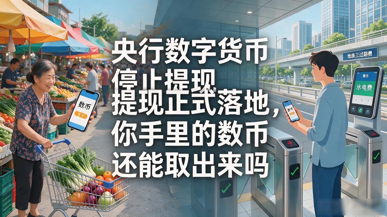 央行数字货币停止提现_数字人民币使用规则变化_央行数字货币提现关闭
