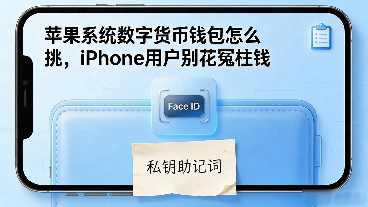 苹果系统数字货币钱包_Trust Wallet Ledger Live硬件钱包_iPhone数字货币钱包