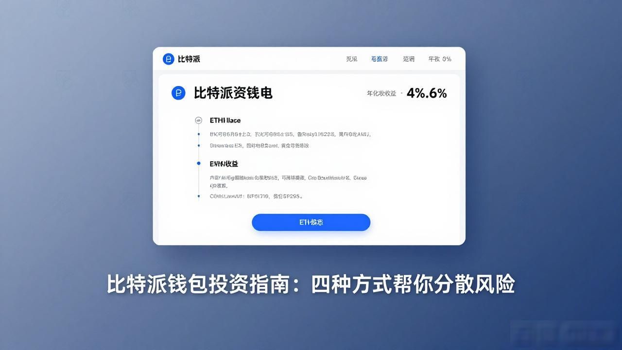 比特派钱包投资指南：四种方式帮你分散风险