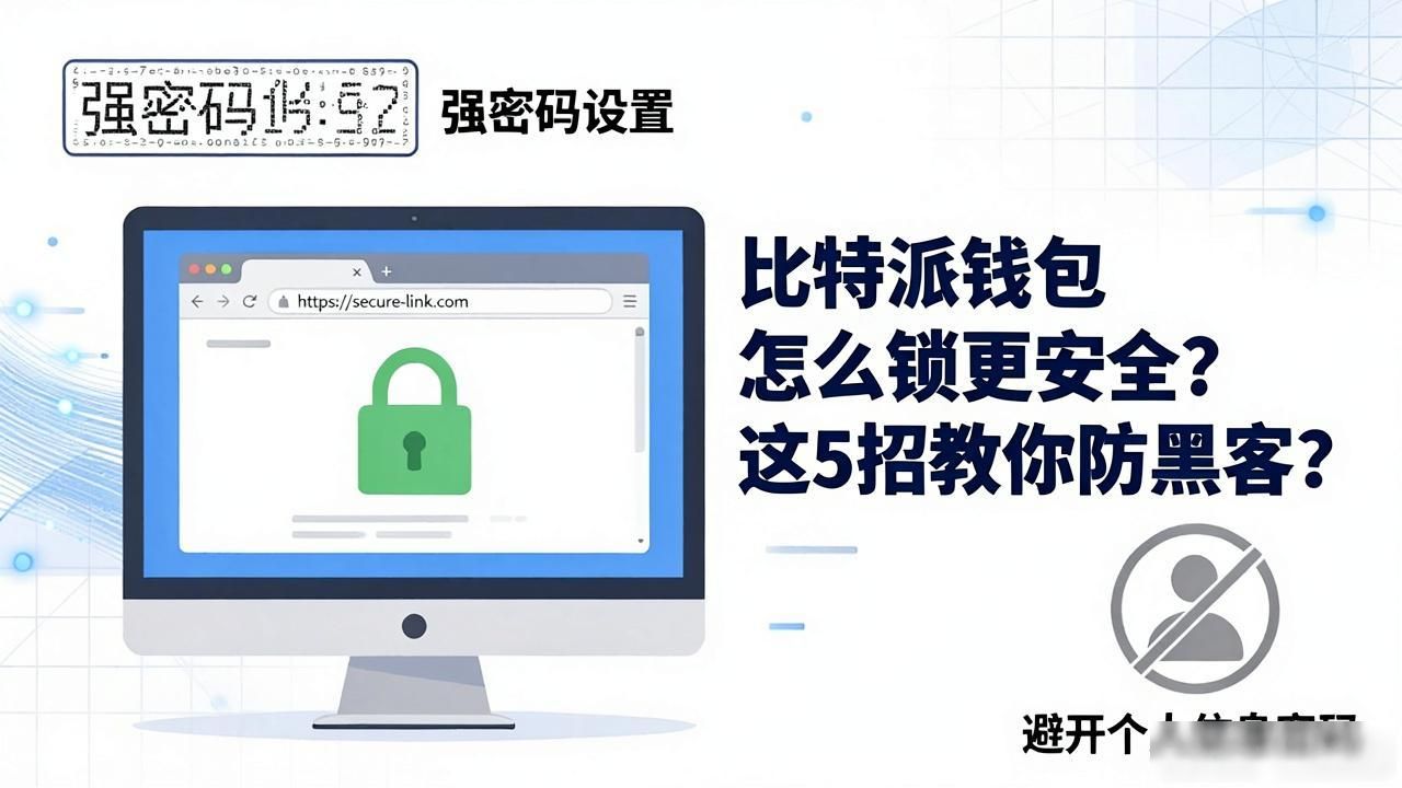 比特派钱包怎么锁更安全？这5招教你防黑客