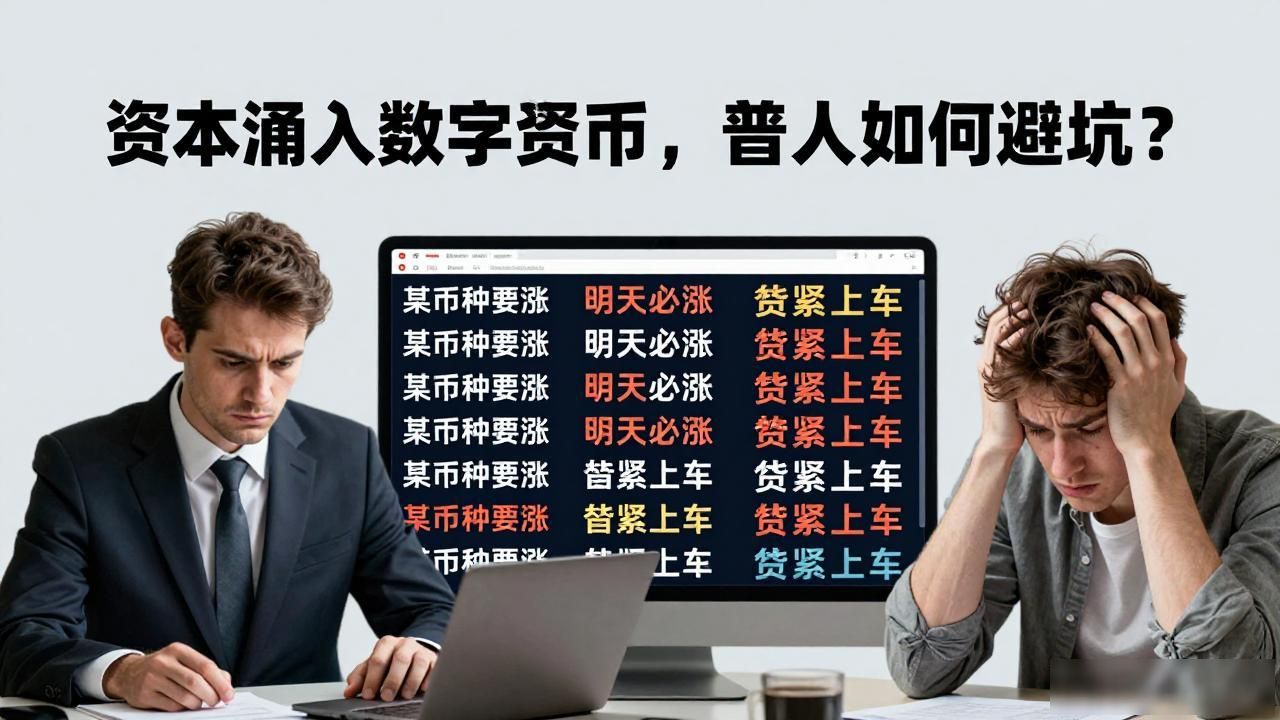 资本涌入数字货币，普通人如何避坑？