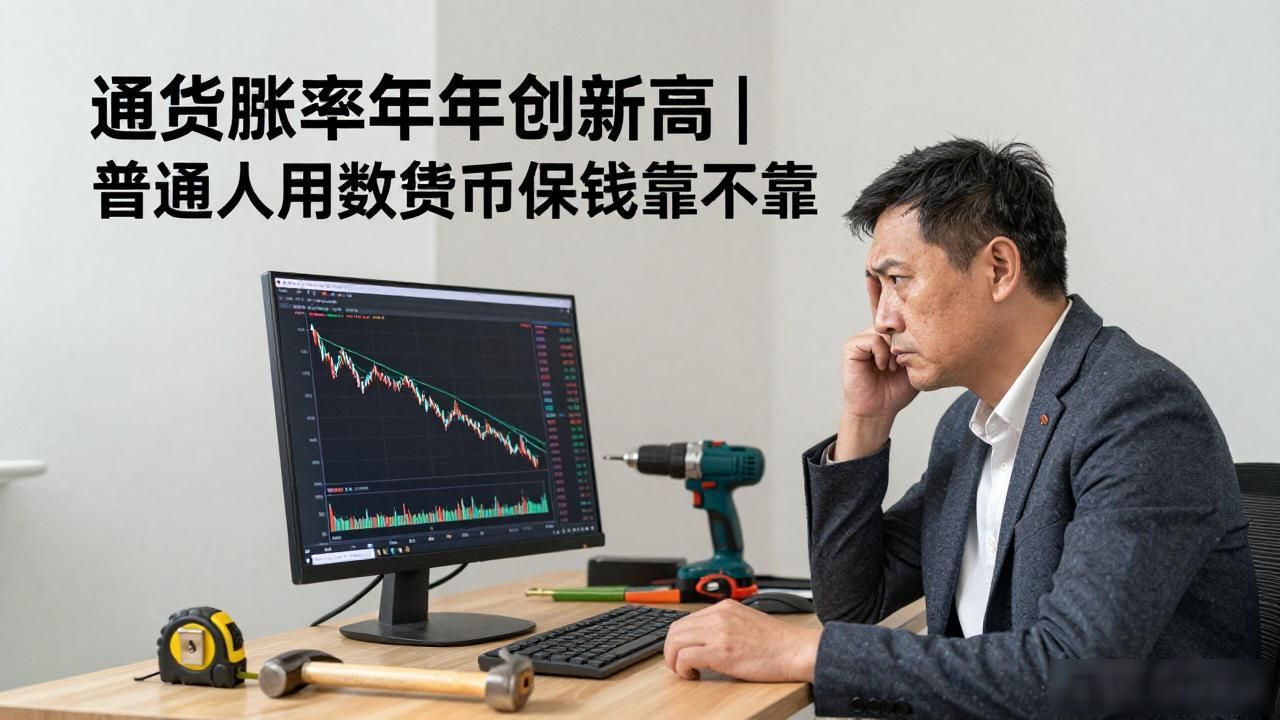 通货膨胀率年年创新高｜普通人用数字货币保钱靠不靠谱