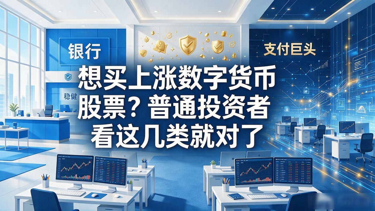 想买上涨数字货币股票？普通投资者看这几类就对了
