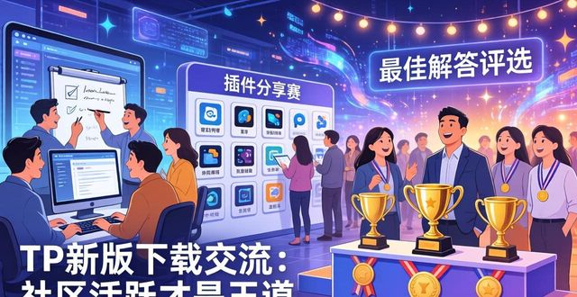 TP新版下载交流：社区活跃才是王道