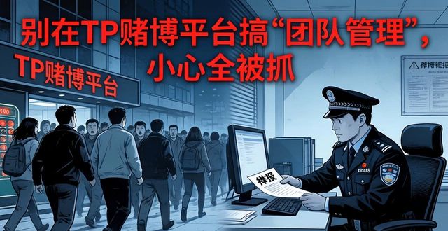 别在TP赌博平台搞“团队管理”，小心全被抓