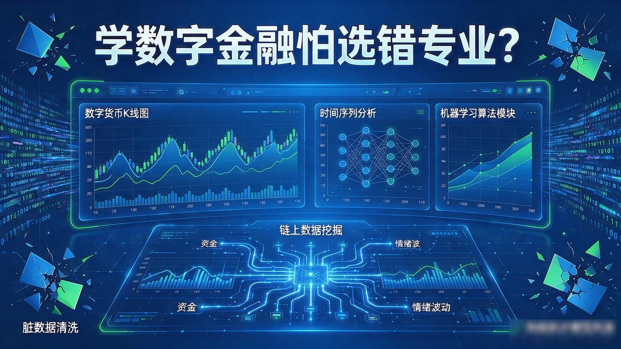 学数字金融怕选错专业？