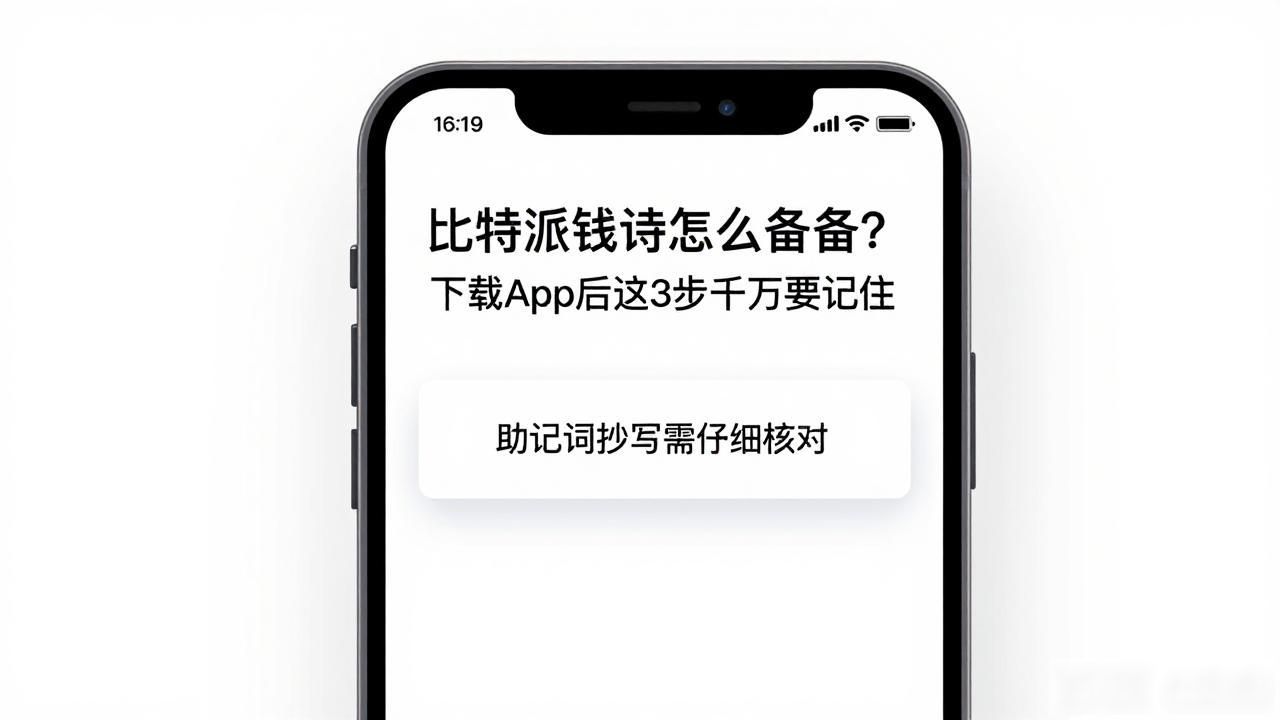 如何安全存储比特派助记词_从比特派钱包官网下载app后如何备份_比特派钱包助记词备份教程