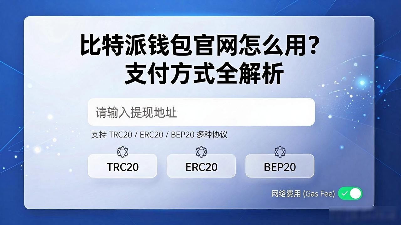 比特派钱包官网怎么用？支付方式全解析，一文看懂