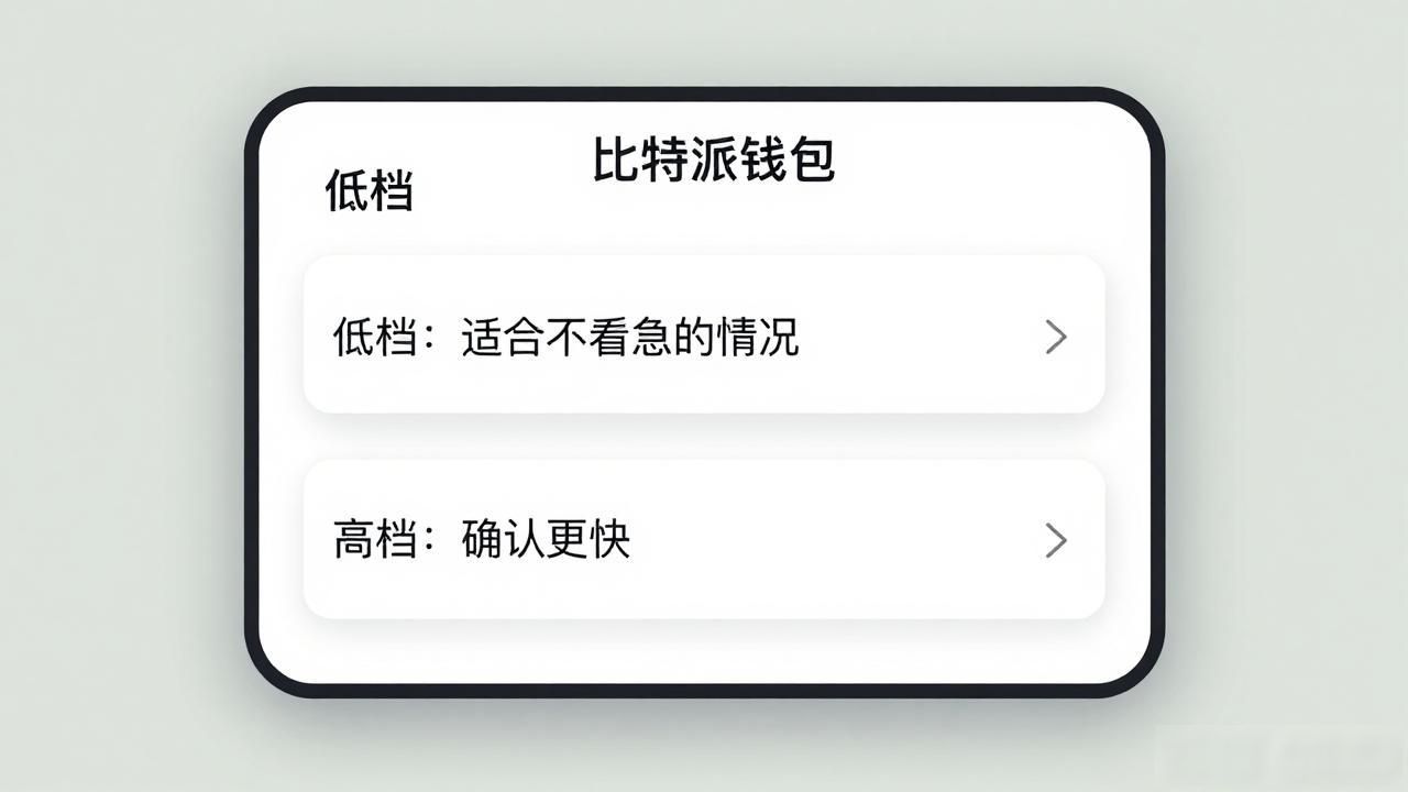 比特派钱包手续费控制技巧_如何在比特派Bitpie使用教程中保持较低成本_比特派交易手续费档位选择