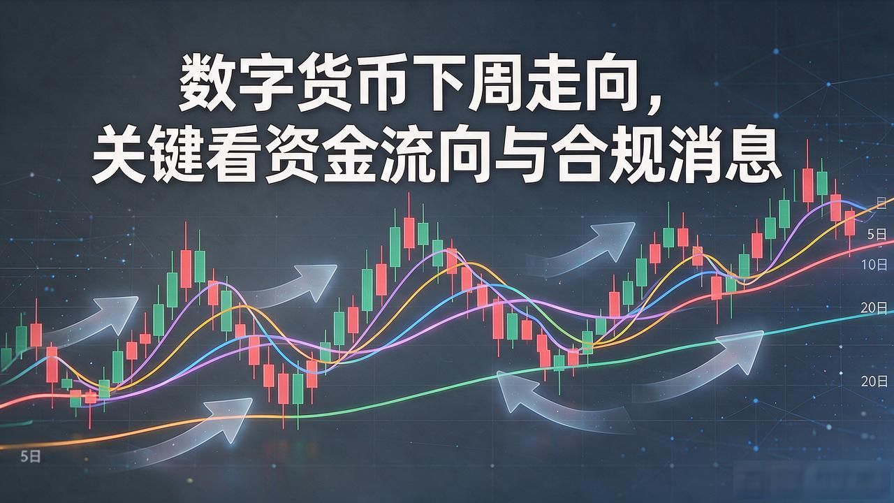 数字货币下周走向，关键看资金流向与合规消息