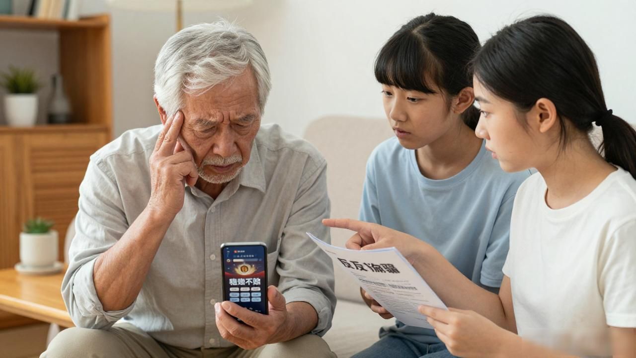 老人买数字货币被骗怎么办？子女必看
