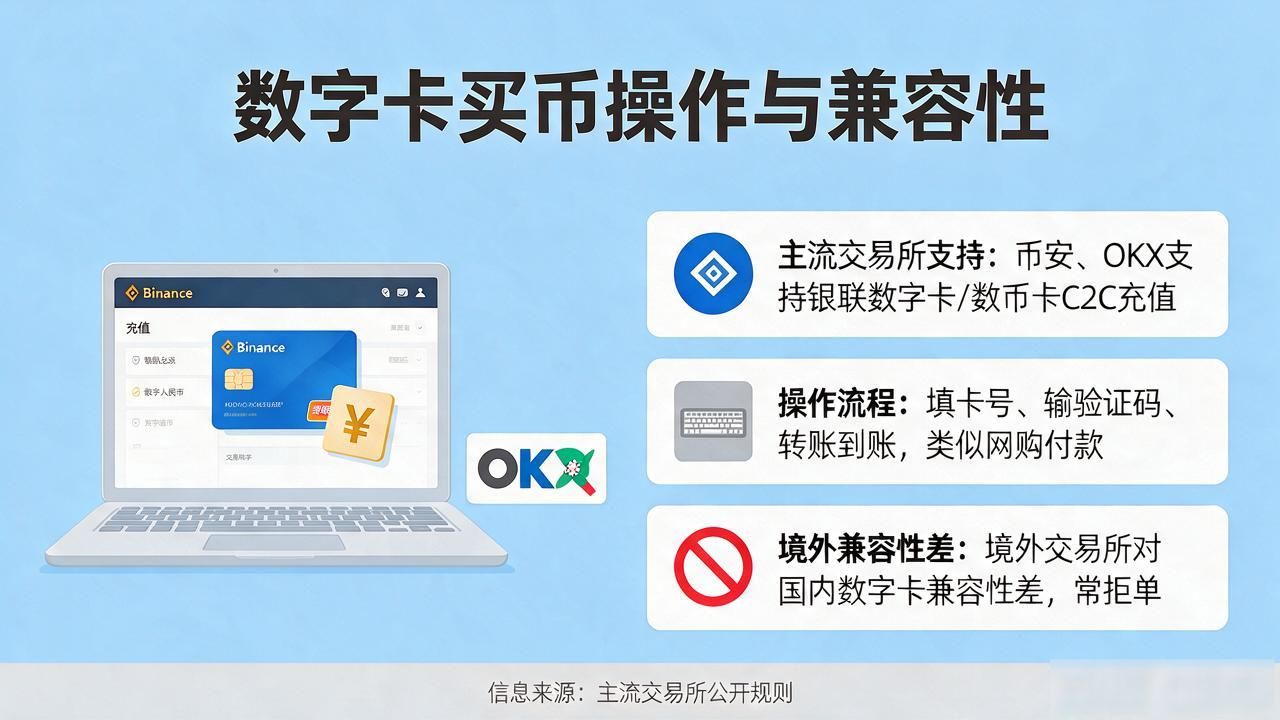 数字卡虚拟货币是个啥？用数字卡买币跟普通卡有啥不一样