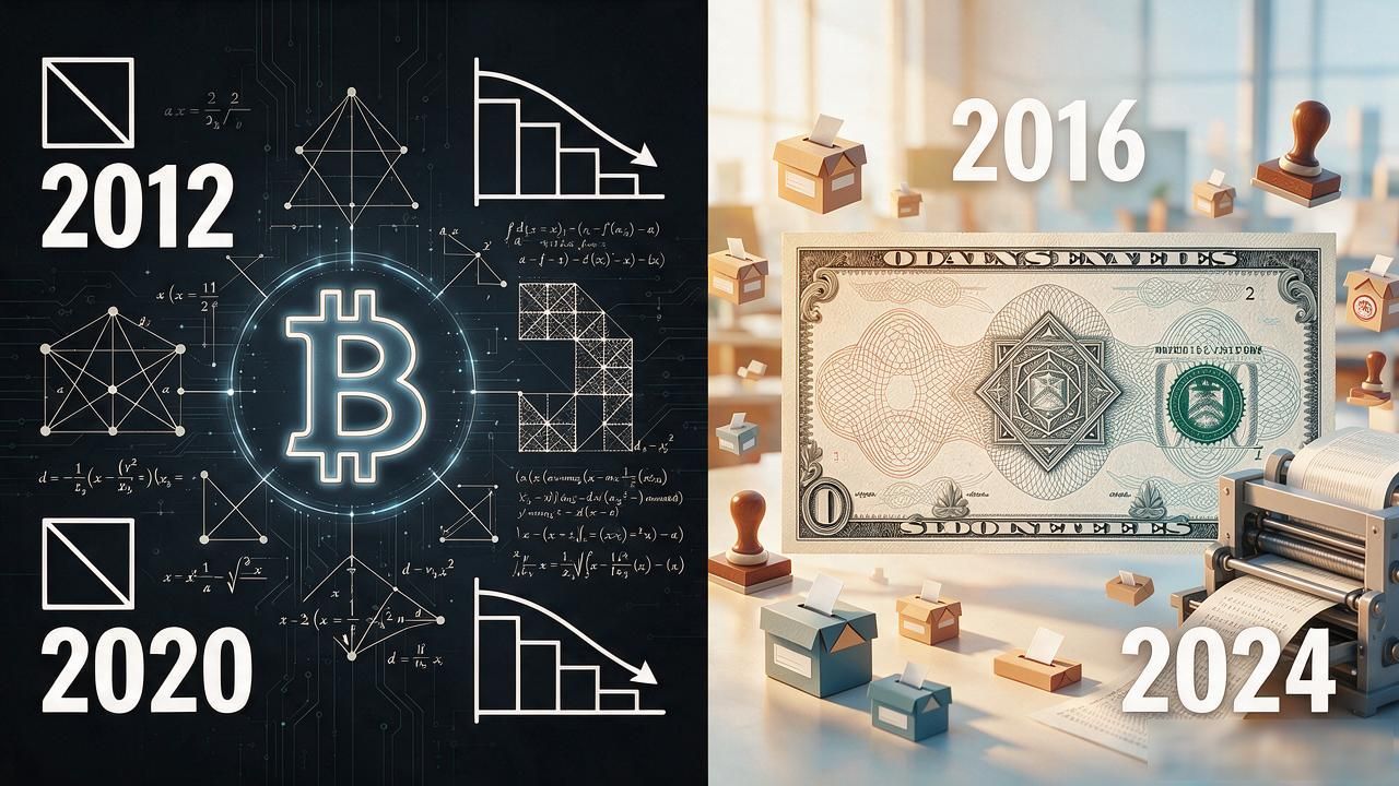 有数量上限的数字货币：2100万枚硬顶，凭什么比央行印钞稳