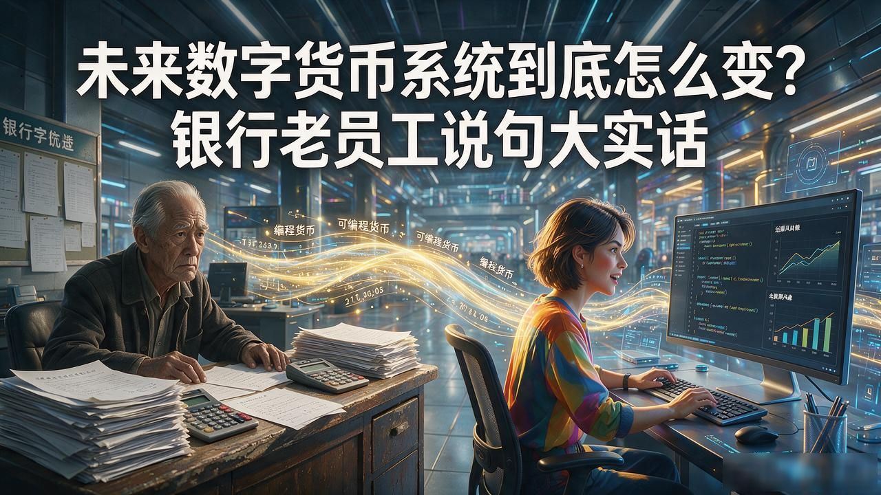 未来数字货币系统到底怎么变？银行老员工说句大实话