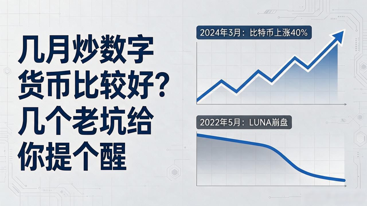 几月炒数字货币比较好？几个老坑给你提个醒