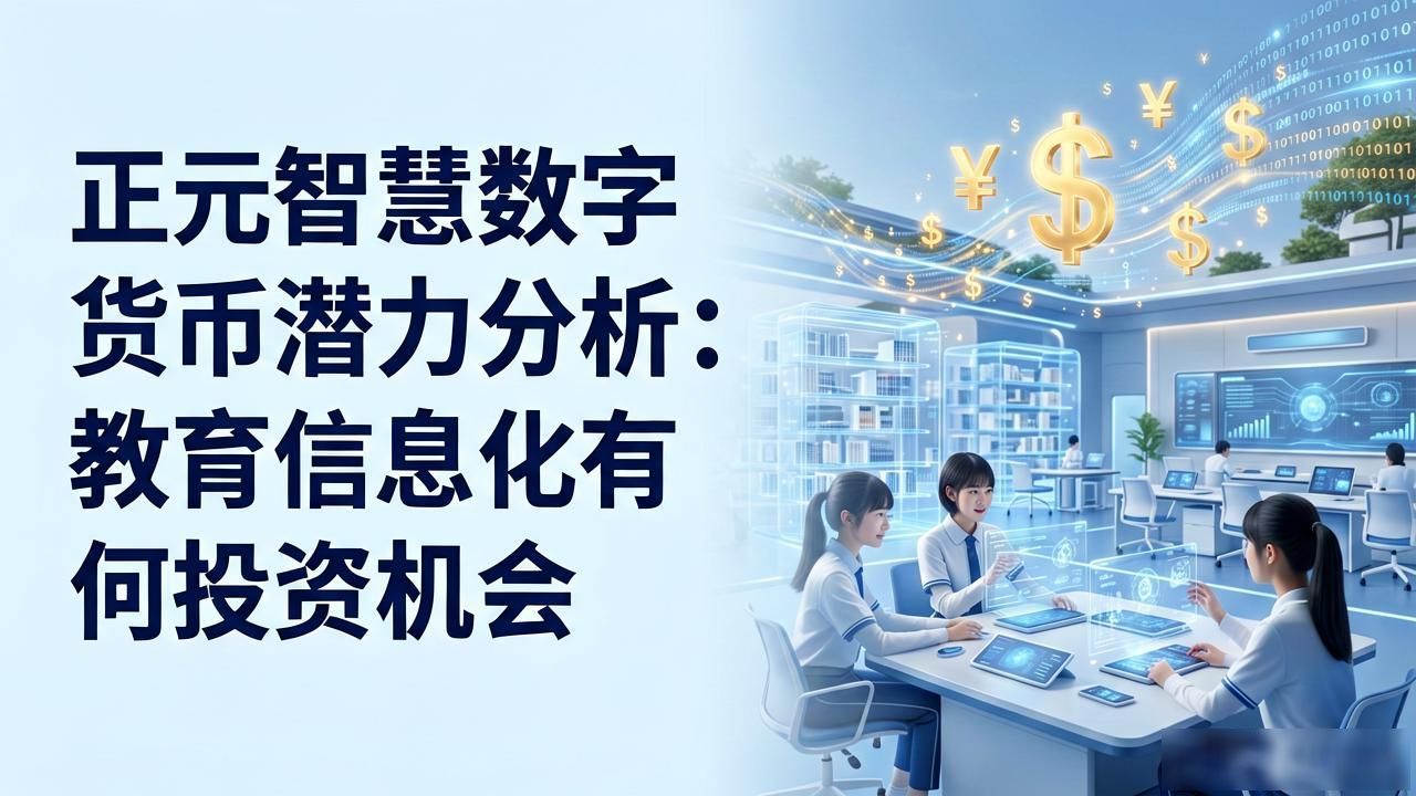 数字人民币 智慧校园 应用试点_正元智慧数字货币潜力_智慧教育 数字货币 落地场景