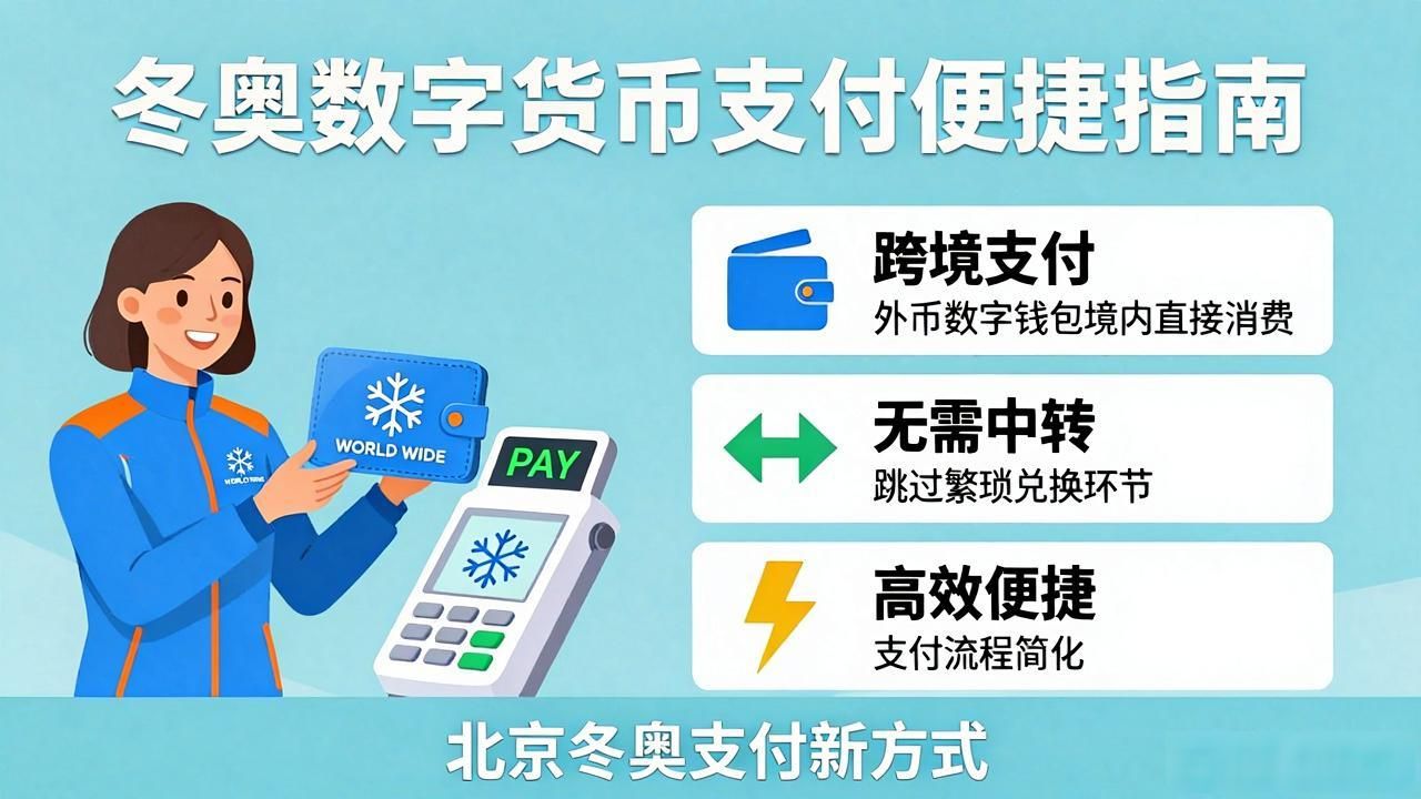 数字货币冬奥会应用_冬奥会数字货币窗口_数字人民币冬奥场景落地