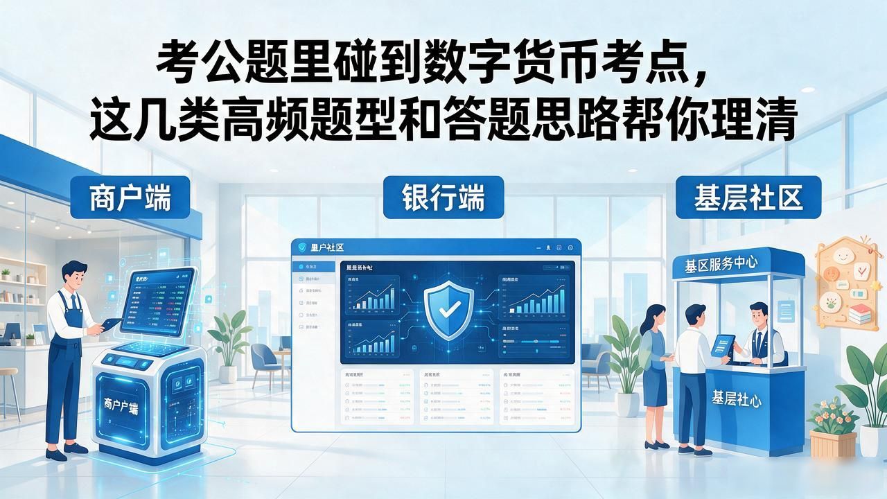 数字人民币申论材料分析_数字货币的考公题_数字人民币考公考点