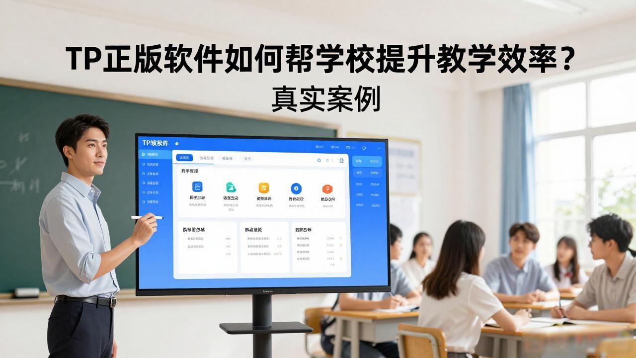 TP正版软件如何帮学校提升教学效率?真实案例
