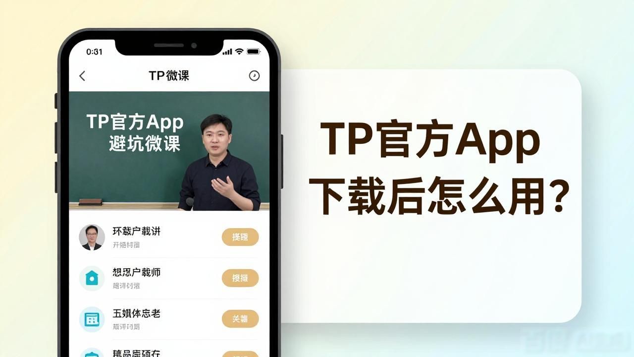 TP官方App下载后怎么用?分享知识其实很简单