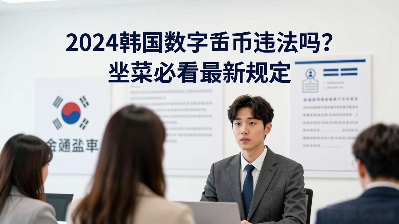 2024韩国数字货币违法吗？韭菜必看最新规定